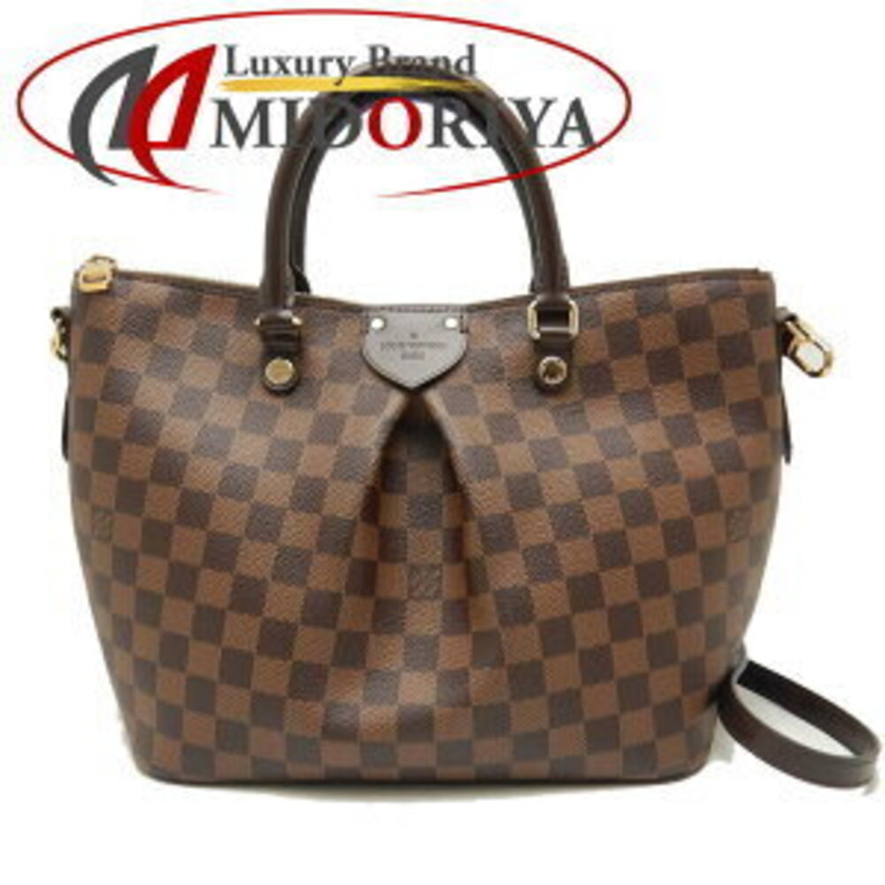 LOUIS VUITTON Damier Siena Handbag Ebene